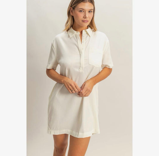 White Shirt Dress