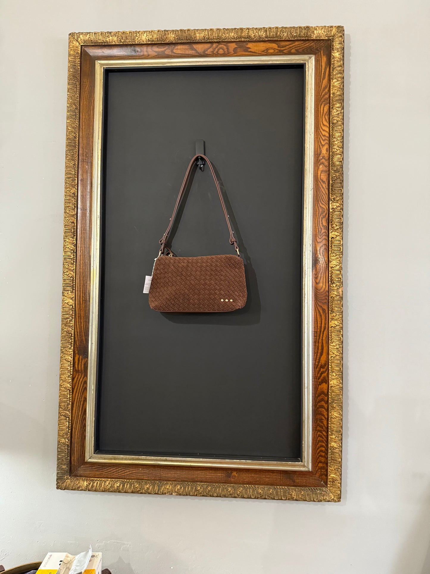 Harper Suede Hobo Chocolate