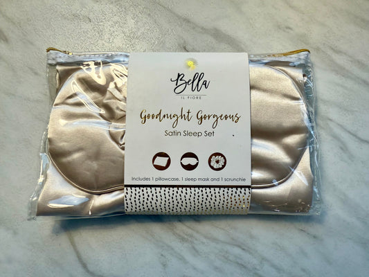 Goodnight Gorgeous Satin Sleep Set