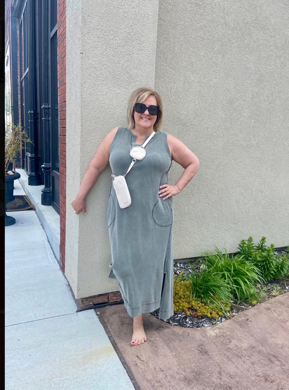 Nessa Nylon Crossbody Cream