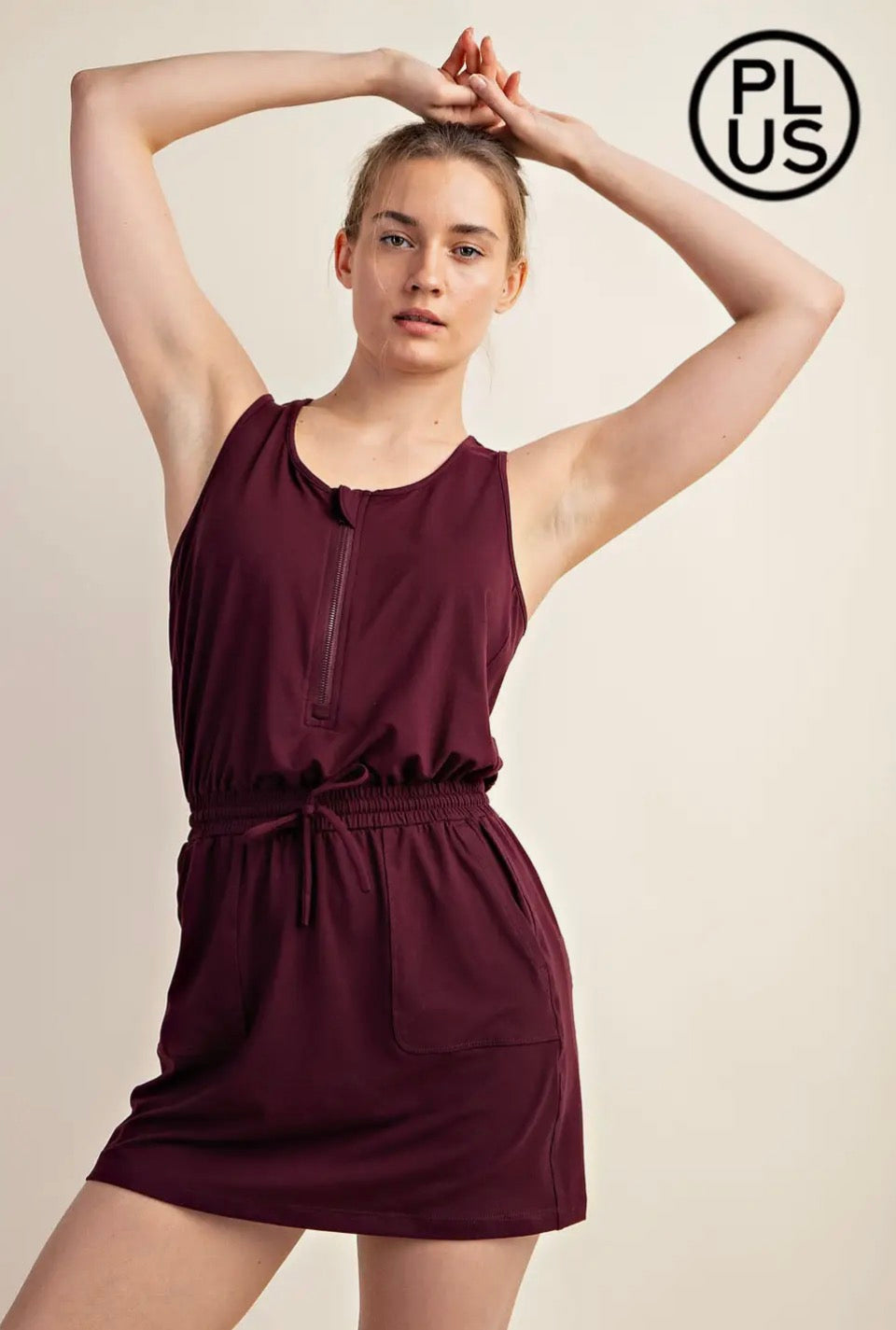 Curvy Cassis Romper
