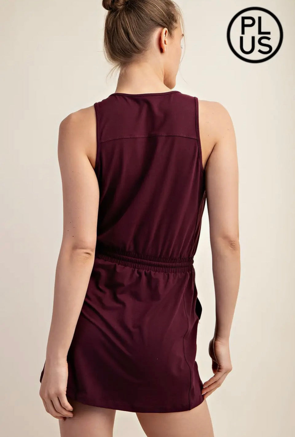 Curvy Cassis Romper