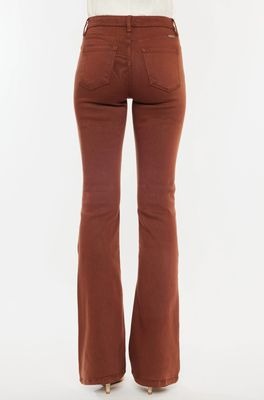 KC Plum Pie High Rise Boot Cut