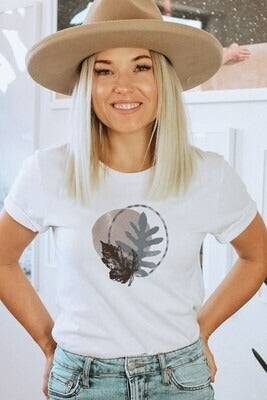 Fall Abstract Graphic Tshirt