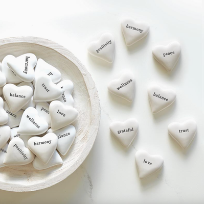 Ceramic Positivity Hearts