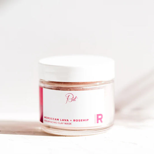 Root Clay Mask - Moroccan Lava & Rosehip