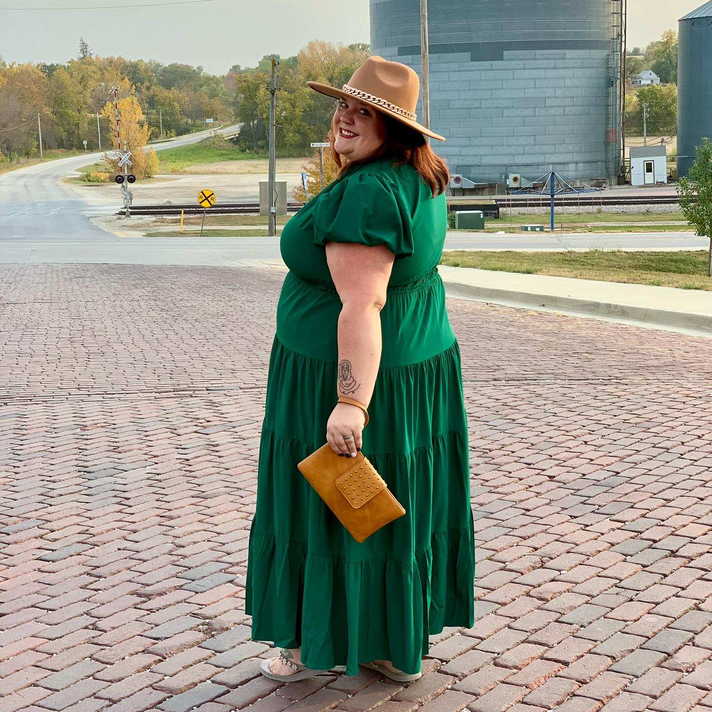 Curvy Emerald City Dress