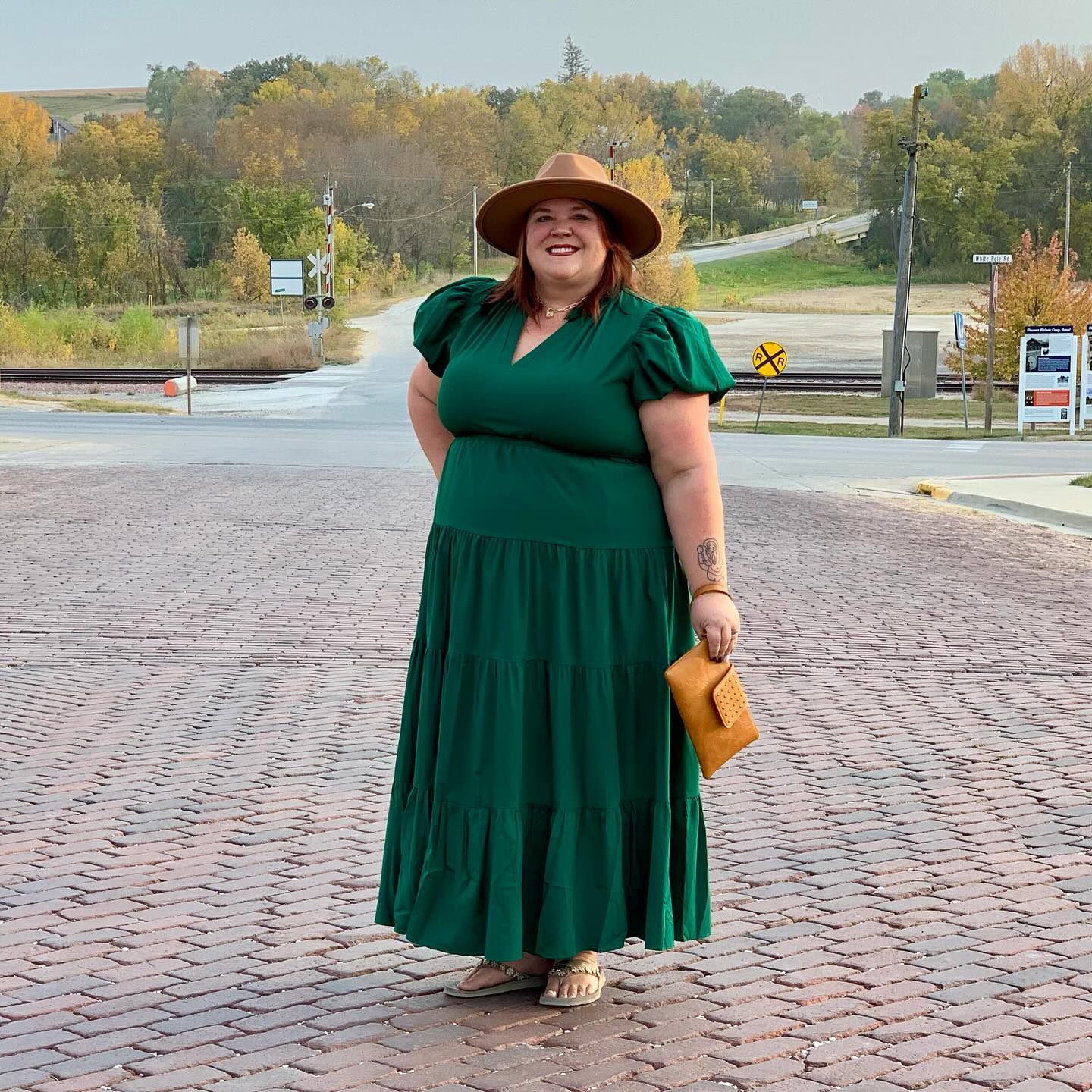 Curvy Emerald City Dress