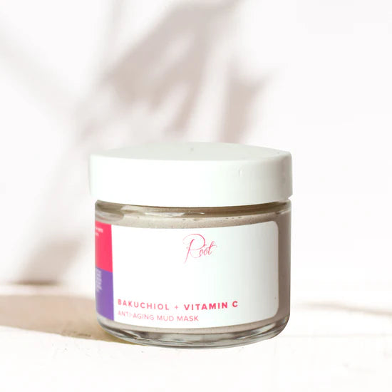 Root Bakuchiol+Vitamin C Anti Aging Mud Mask