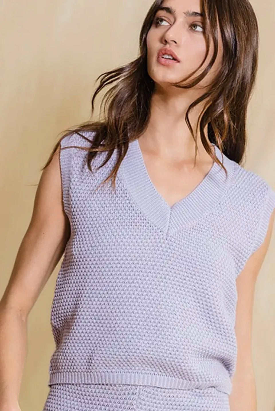 Lilac Sweater Tank