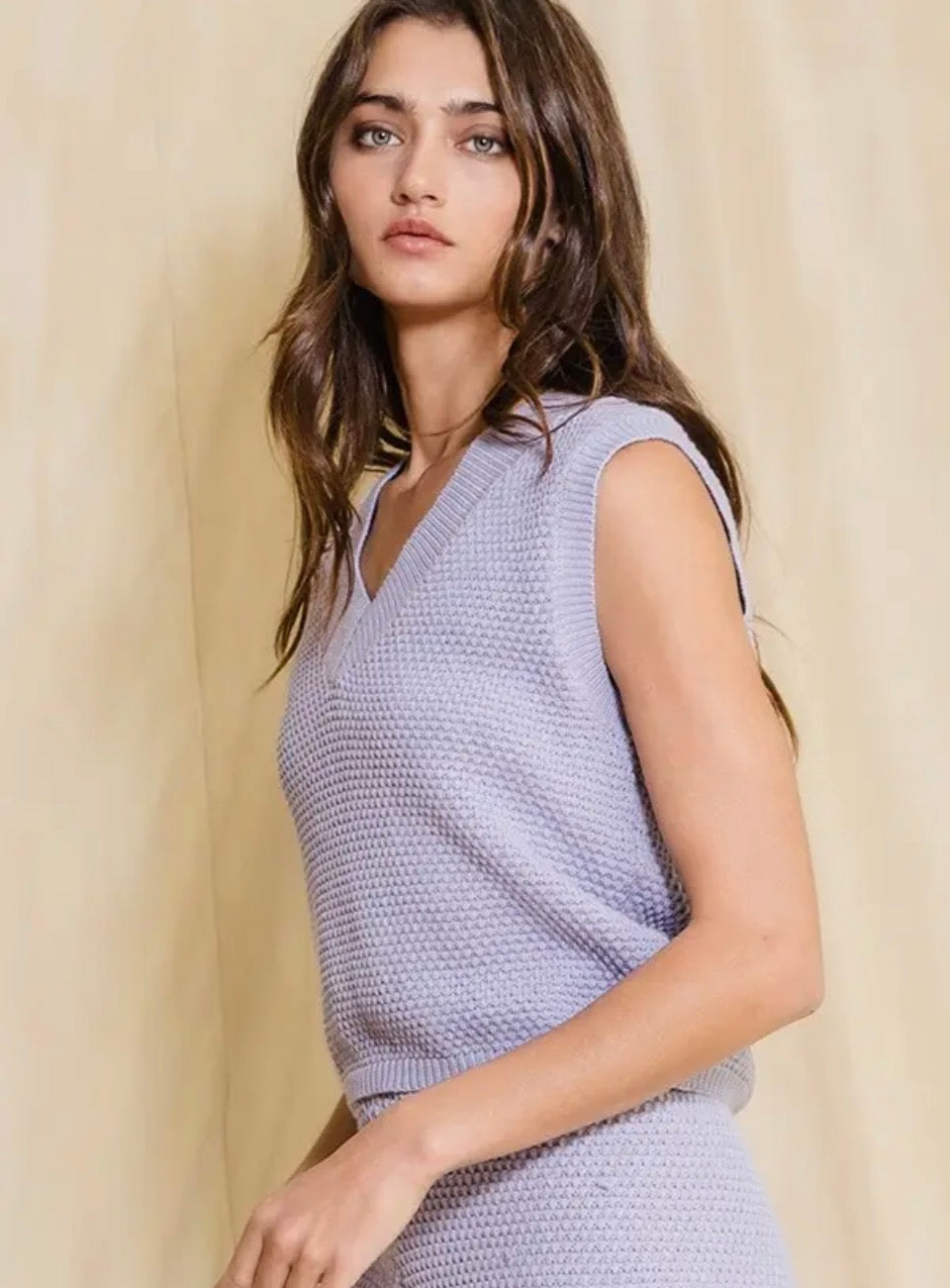 Lilac Sweater Tank