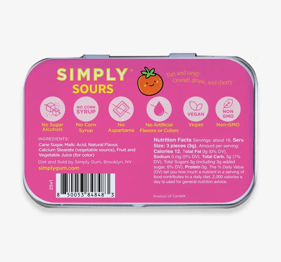 Simply Sours Fruit Punch