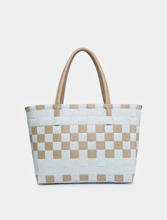 Abigail Basketweave Tote