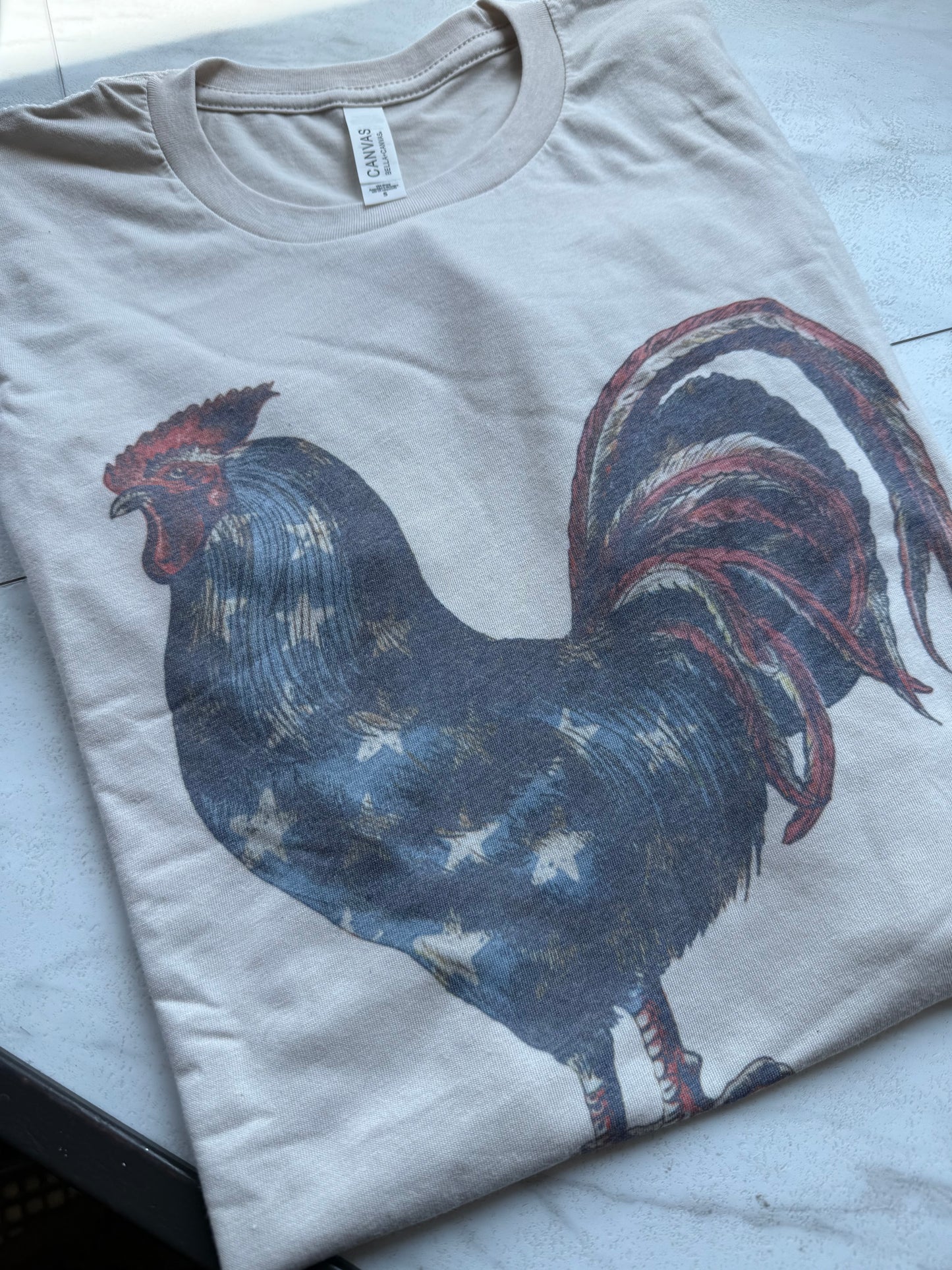 Rooster Flag Tshirt