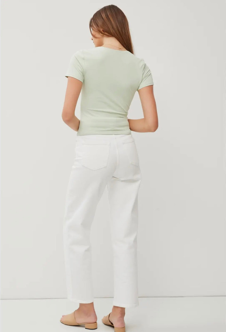 Sprout Square Neck Top