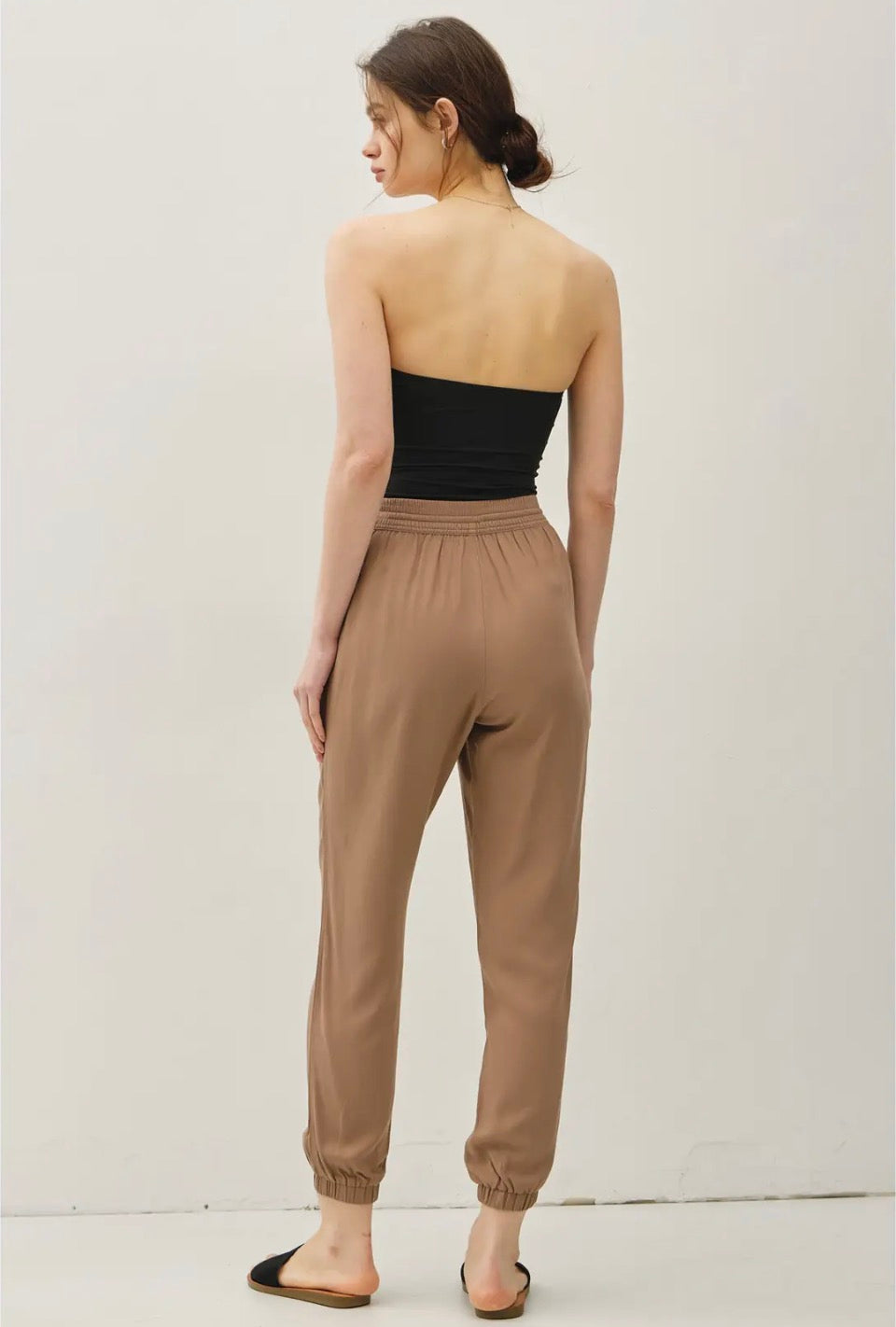 Dark Taupe Joggers