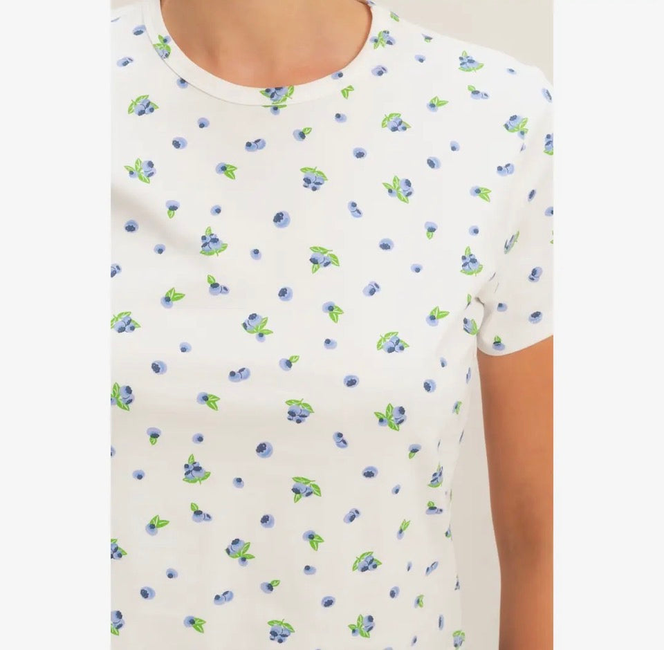 Blueberry Crew Tee