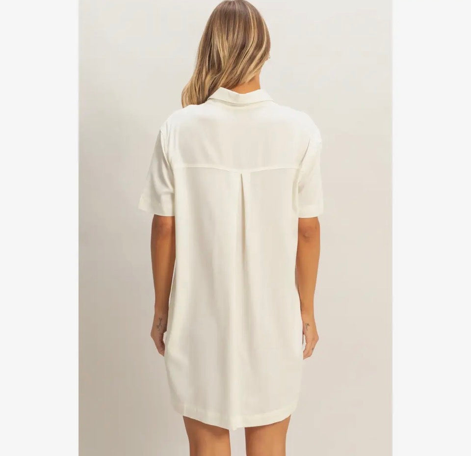White Shirt Dress