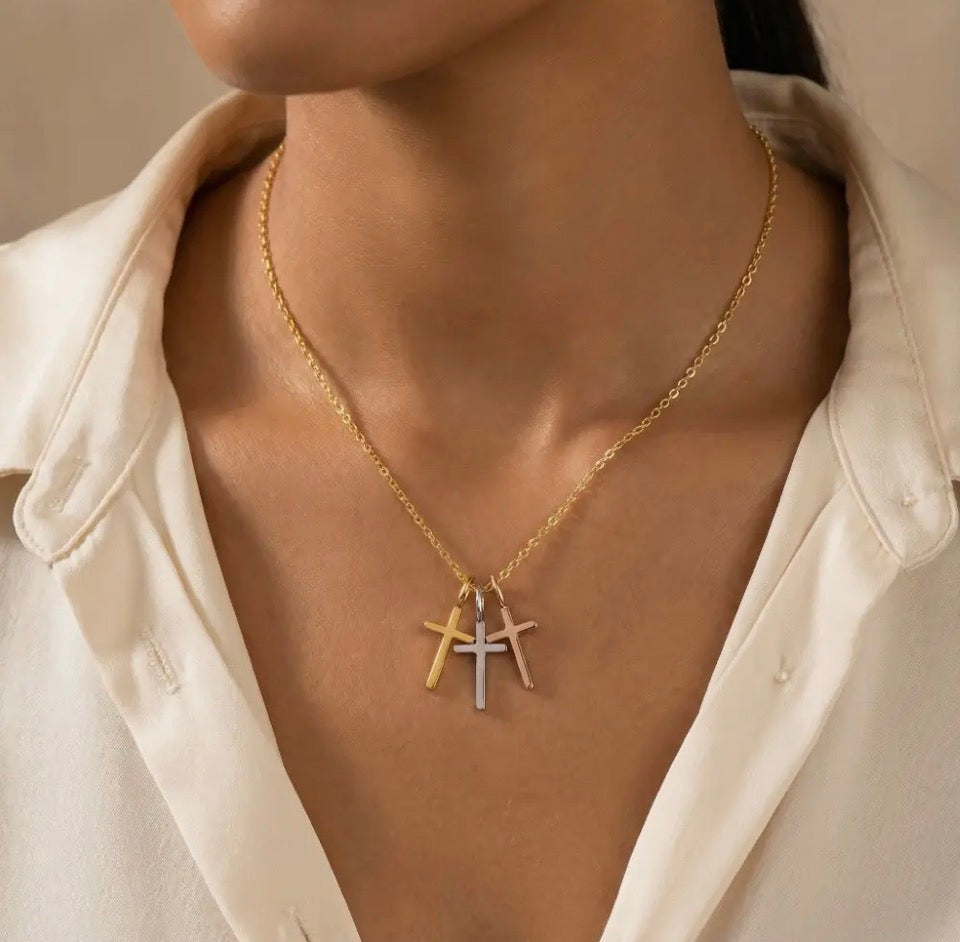 Triple Cross Pendant