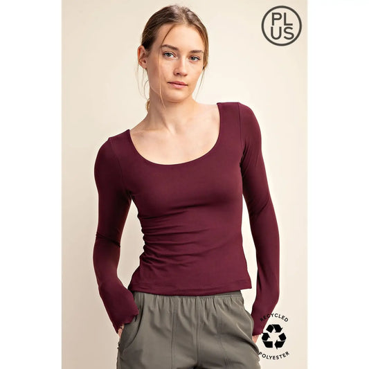 Curvy Boat Neck