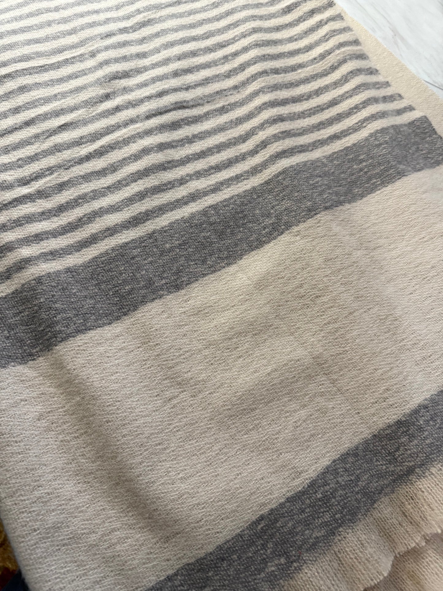 Long Weekend Striped Scarf