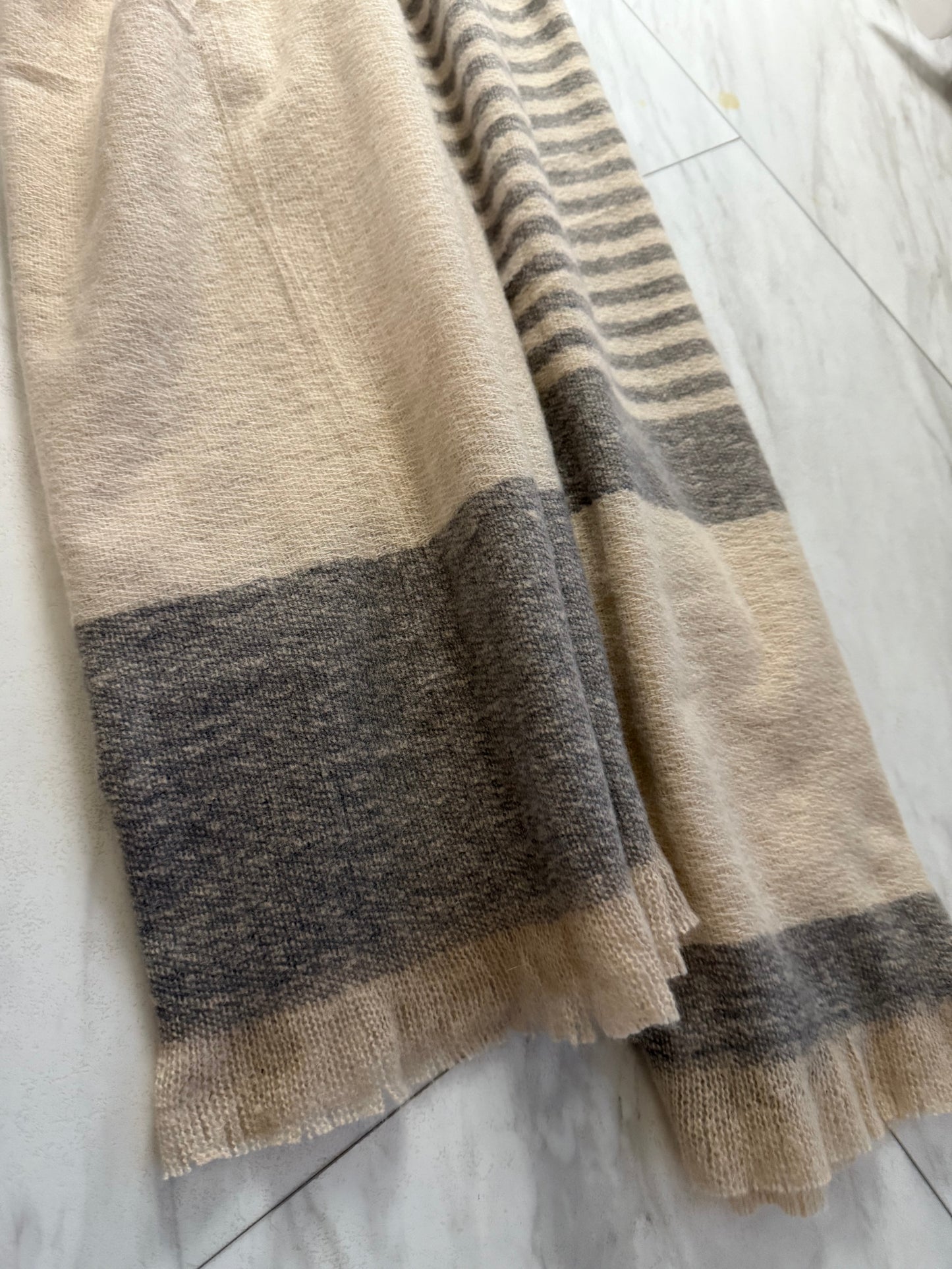Long Weekend Striped Scarf