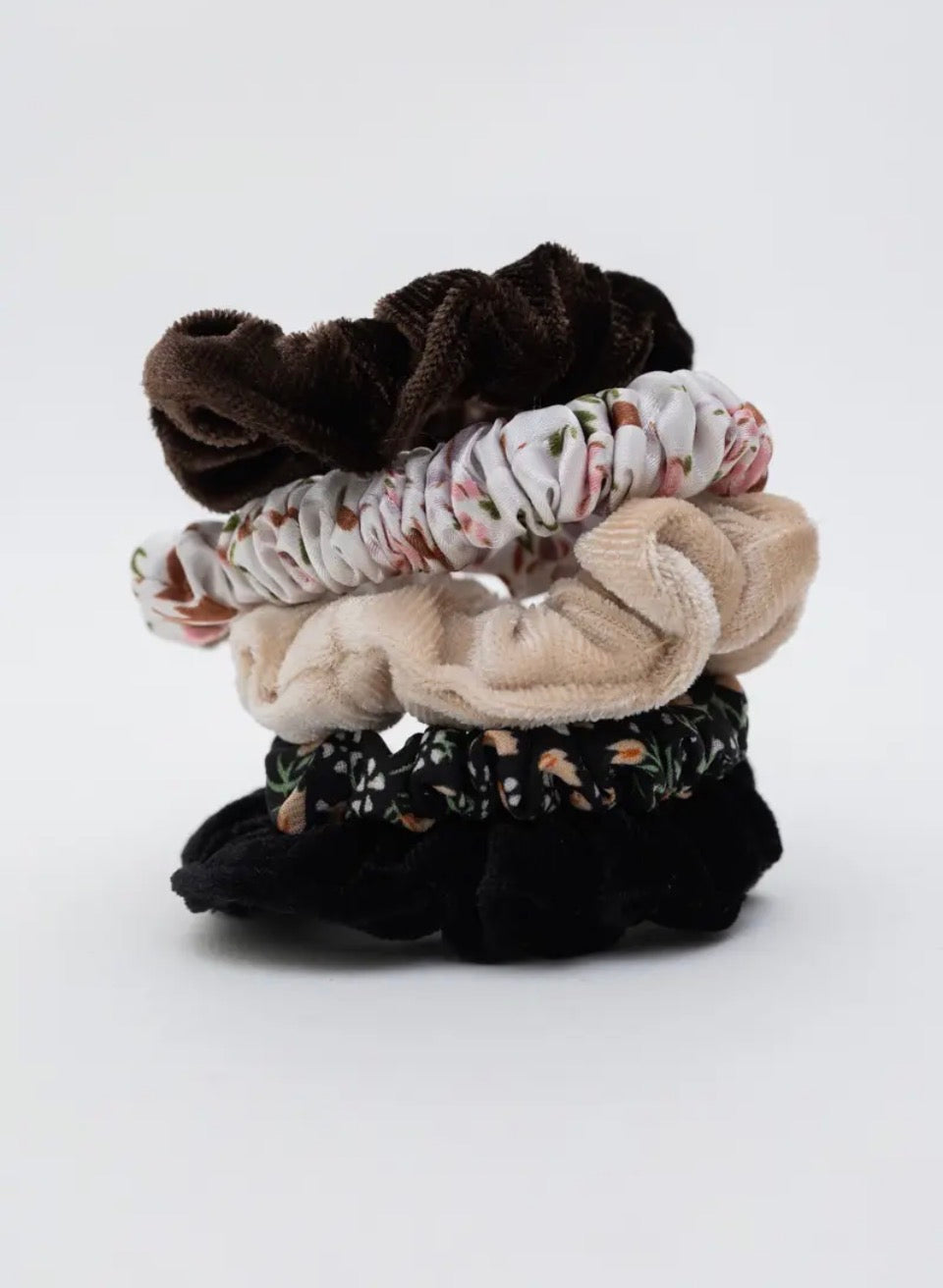 Floral Scrunchie Mini Set