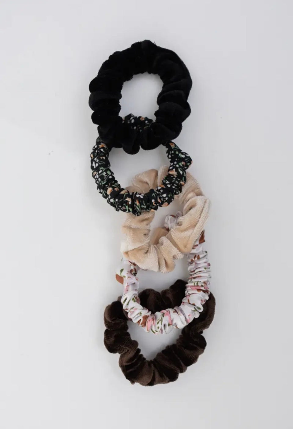 Floral Scrunchie Mini Set