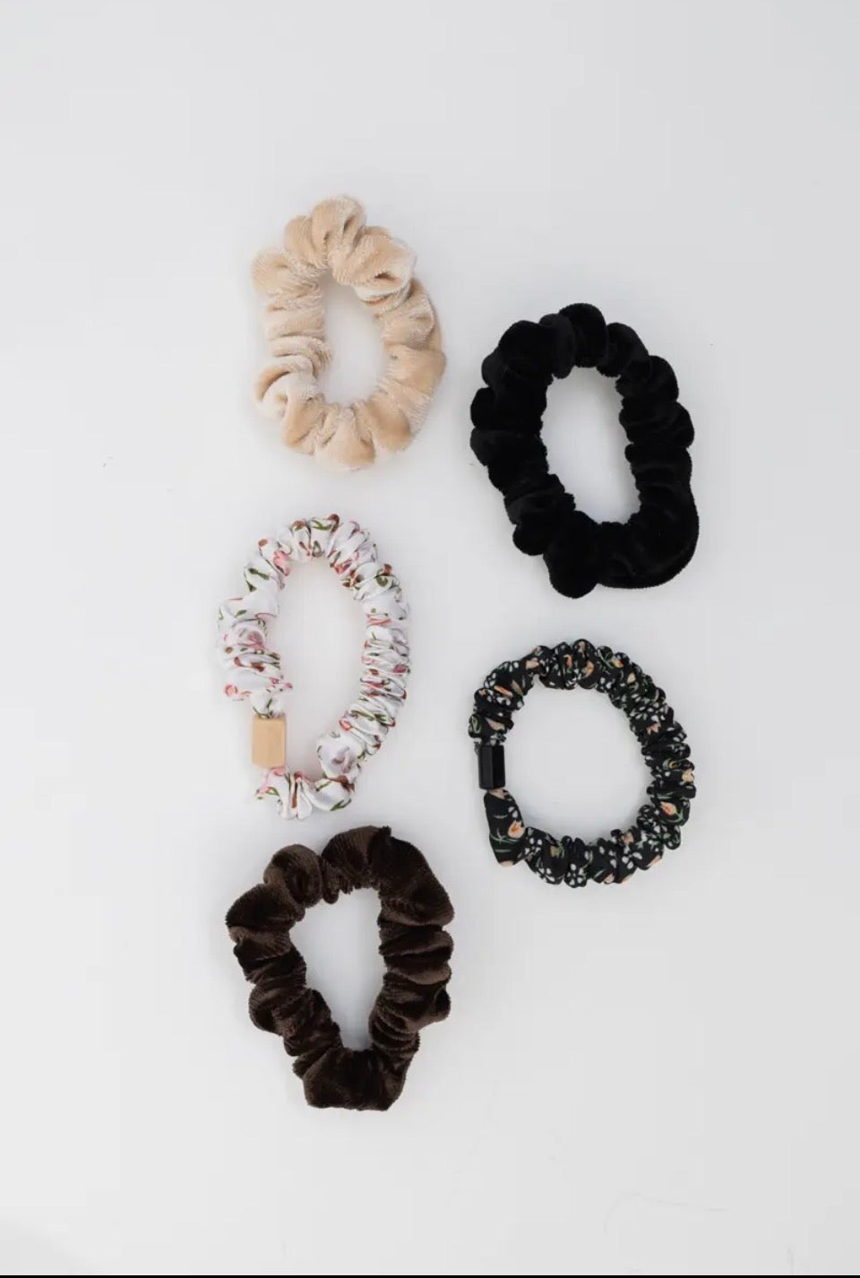 Floral Scrunchie Mini Set