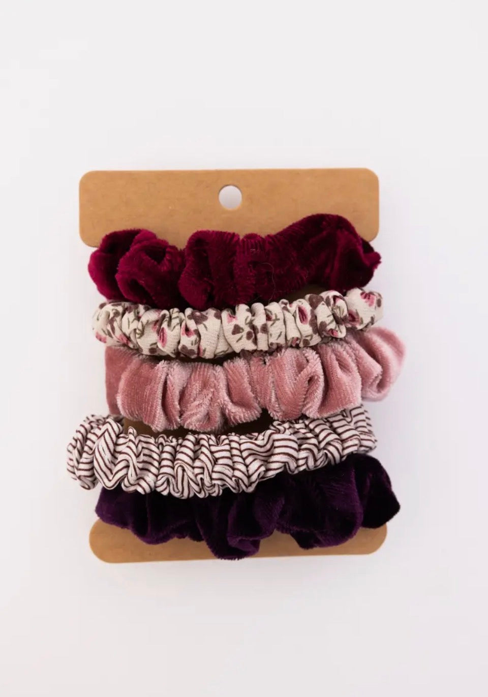 Floral Scrunchie Mini Set