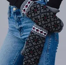 Cozy Lined Knit Mittens