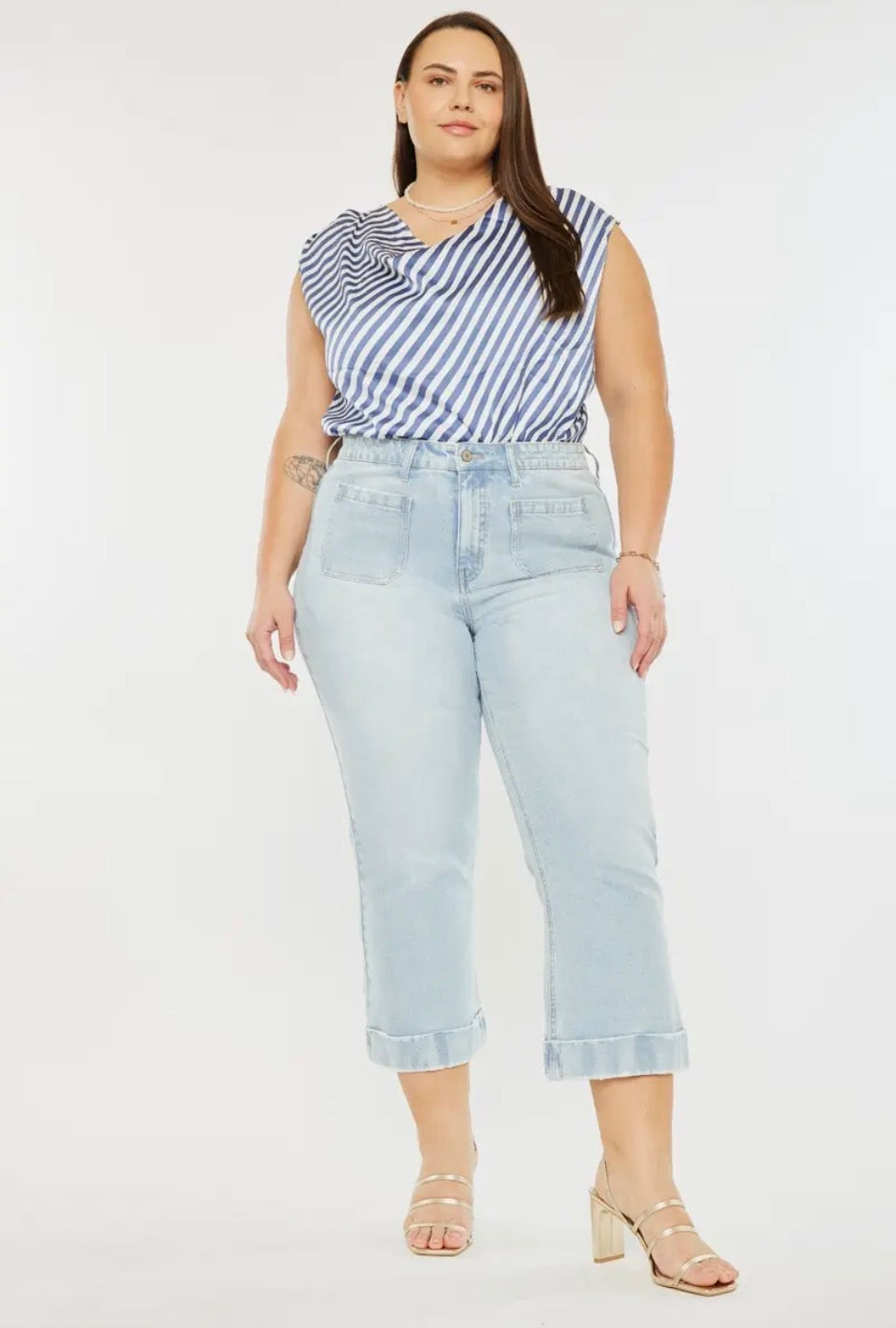 Curvy KC Light High Rise Cropped