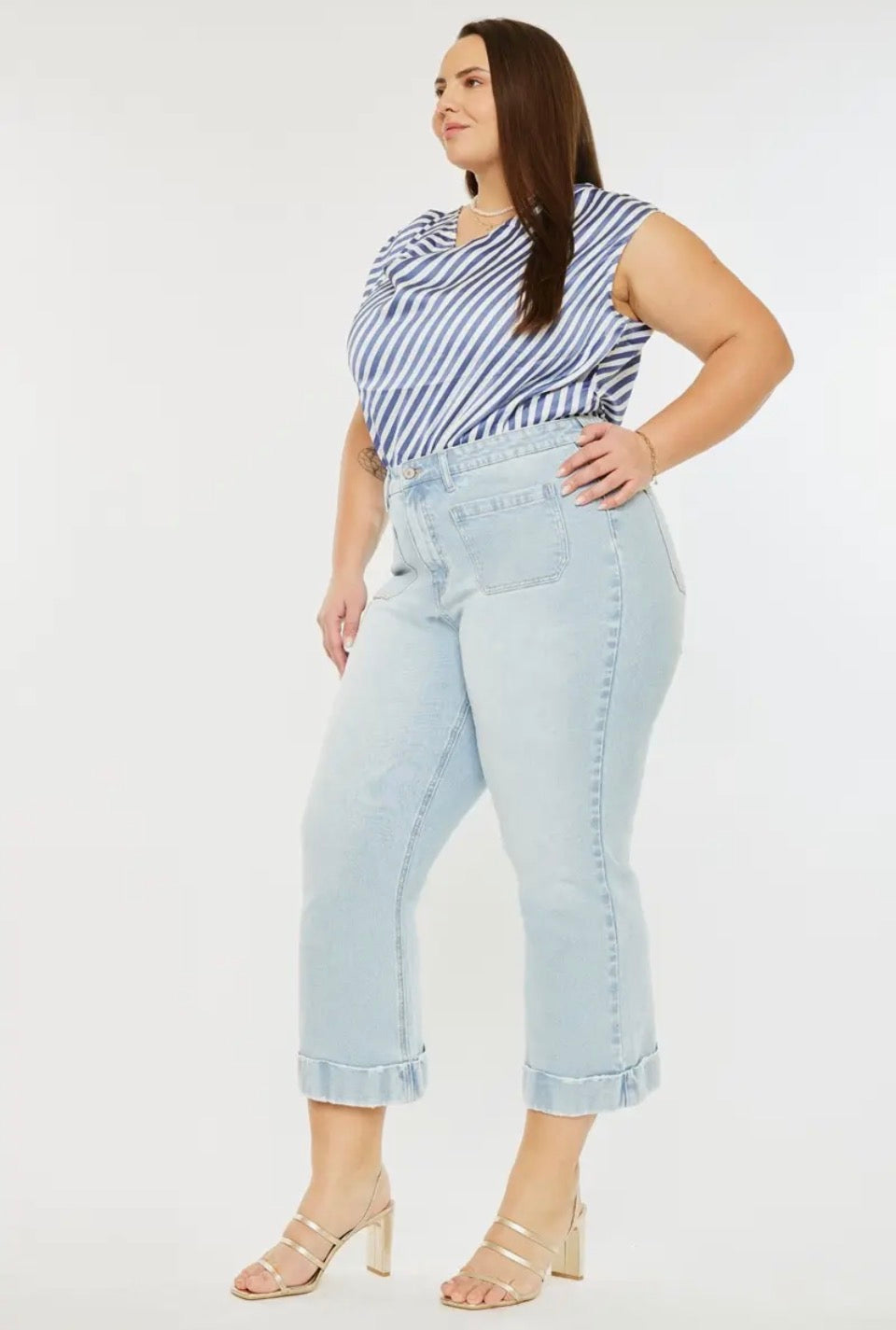 Curvy KC Light High Rise Cropped