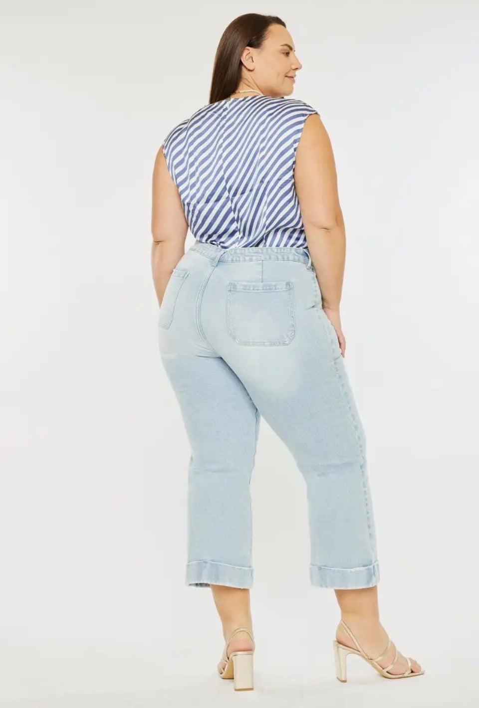 Curvy KC Light High Rise Cropped