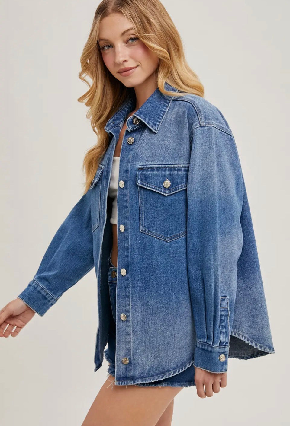 Denim Shacket