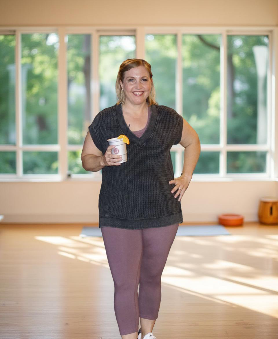 Chunky Mineral Washed Waffle Tee