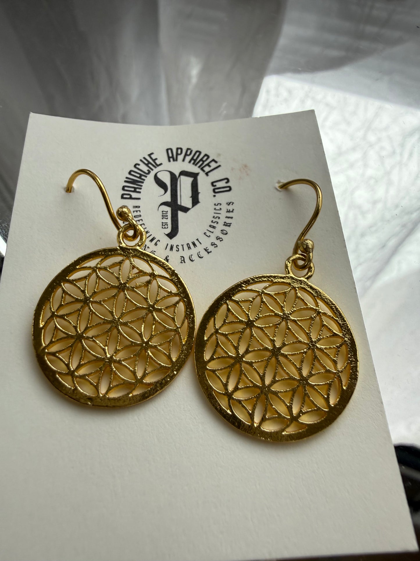 Floral Dangle Earrings