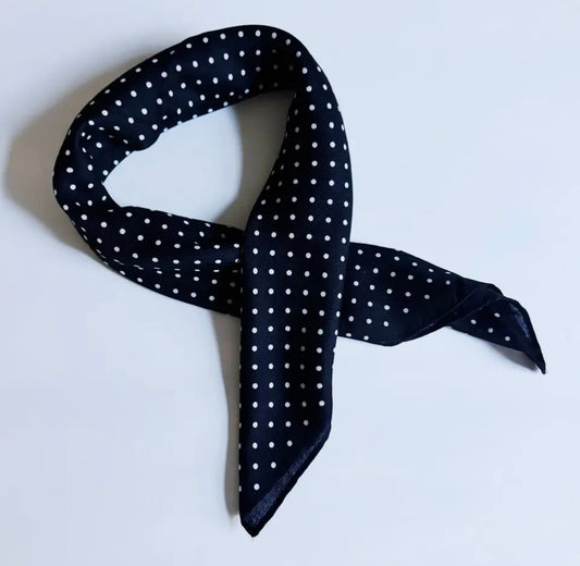 Noir Dots Scarf