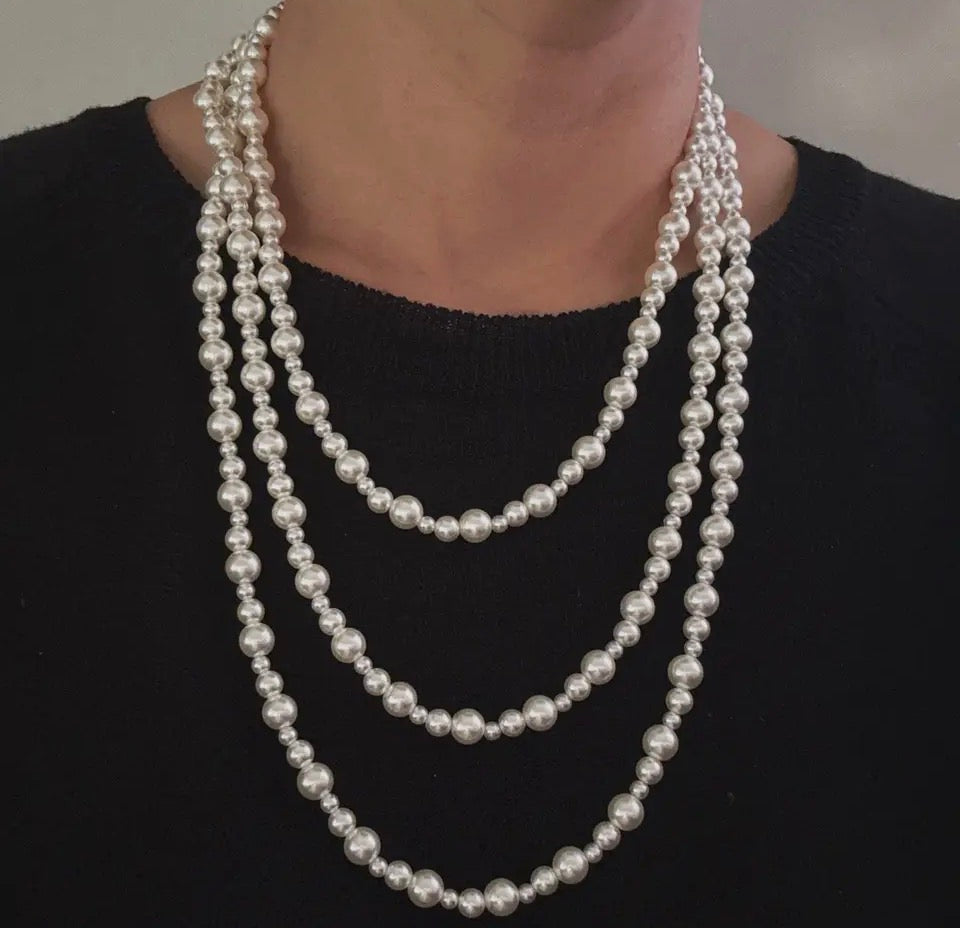 Endless Poise Pearl Necklace