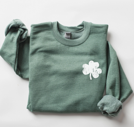 Pocket Shamrock Sweatshirt