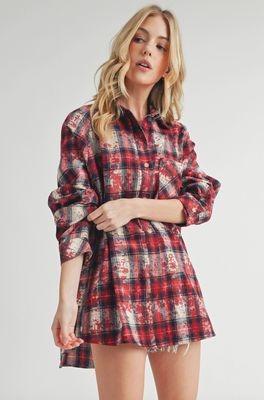 Jasmine Red Flannel