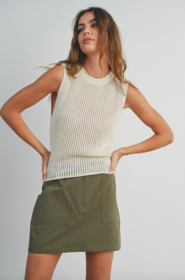 Ivory Sweater Vest