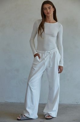 Ivory Ribbed Bodysuit