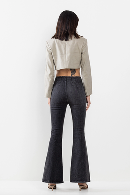 SP High Rise Grey Flare