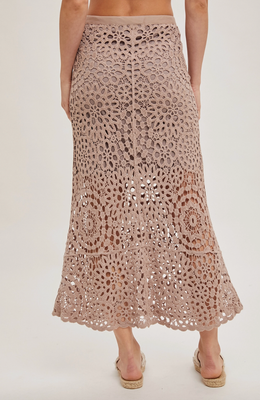 Mushroom Crochet Skirt