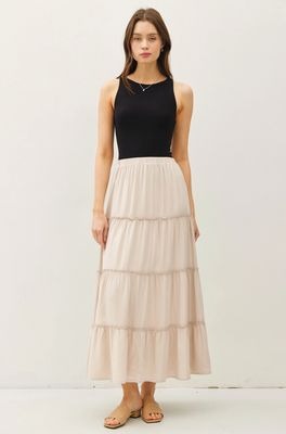 Stone Tiered Maxi