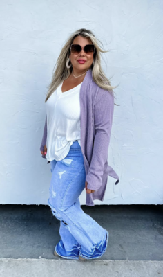 Shiloh Distressed Flare Jean