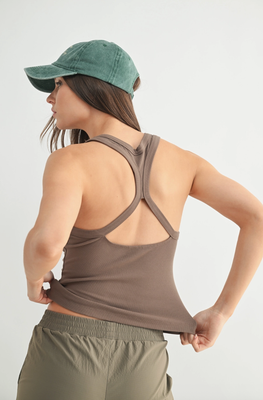 Keyhole Racerback Tank