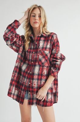 Jasmine Red Flannel