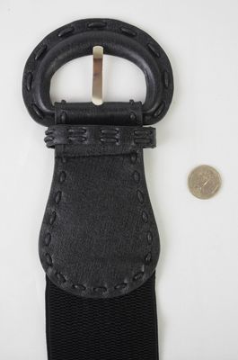 Wide Stitch Western Chic Belt